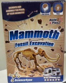 mammut fossile da scavare