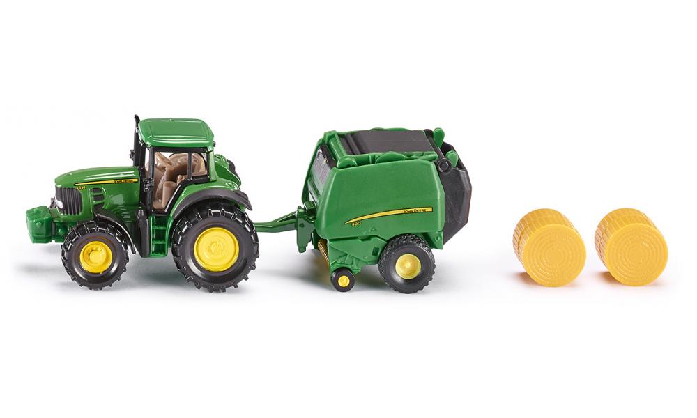 Trattore John Deere+Pressaballe