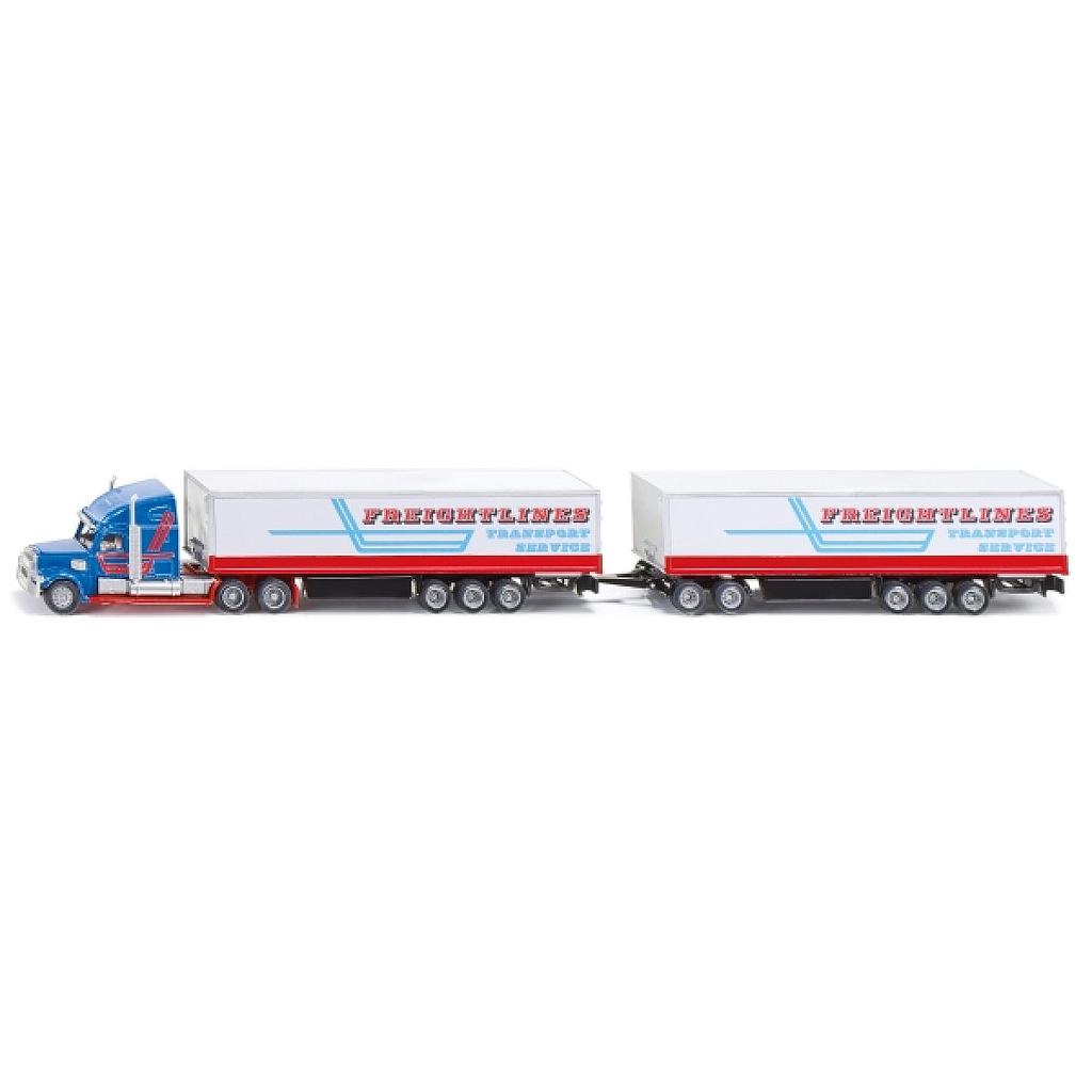camion con bilico + rimorchio