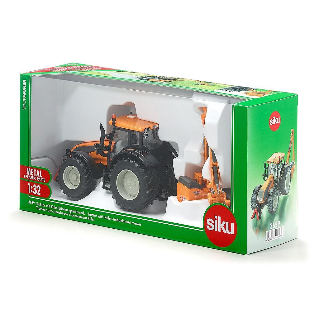 Trattore Valtra con braccio-trincia