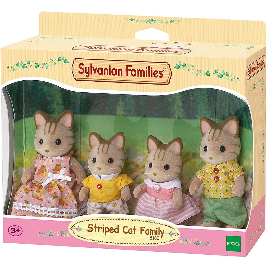 Famiglia Gatto striato Sylvanian Families