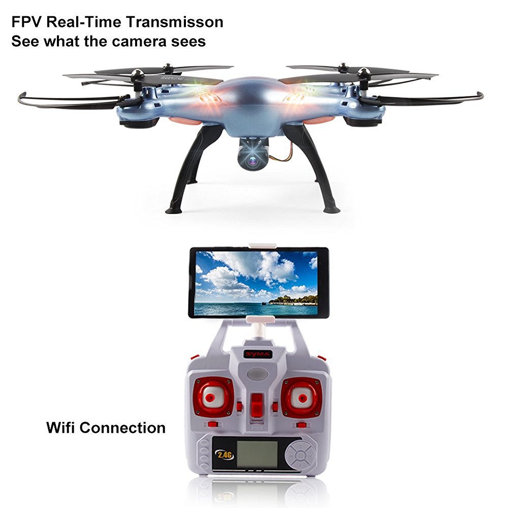 X5HW quadricottero con wifi
