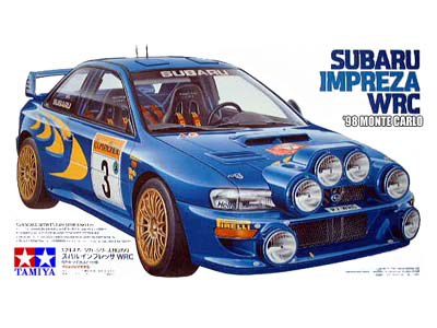 subaru impreza wrc '98 monte-carlo 1/24