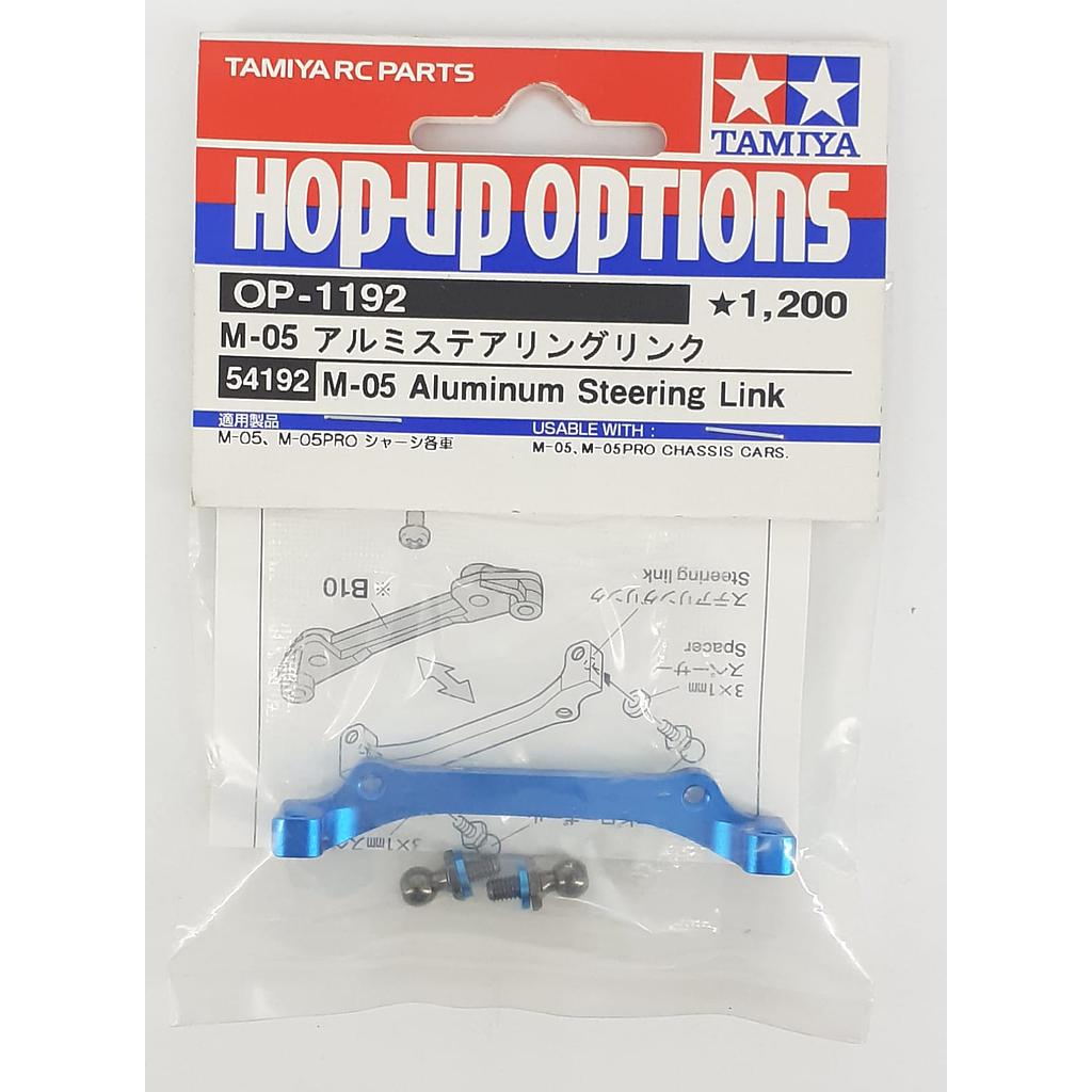 tirante sterzo alluminio telaio M-05 Tamiya