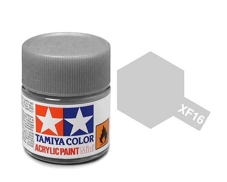 colore acrilico mini XF-16 flat aluminium