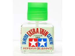colla tamiya extra sottile con pennello 40ml