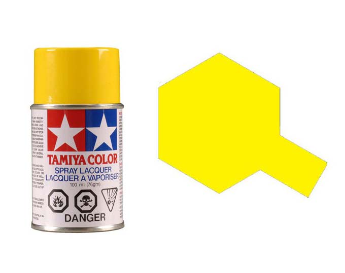 ps-6 yellow spray per policarbonato