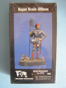 Mercenario Svizzero anno 1470 - 120mm Verlinden
