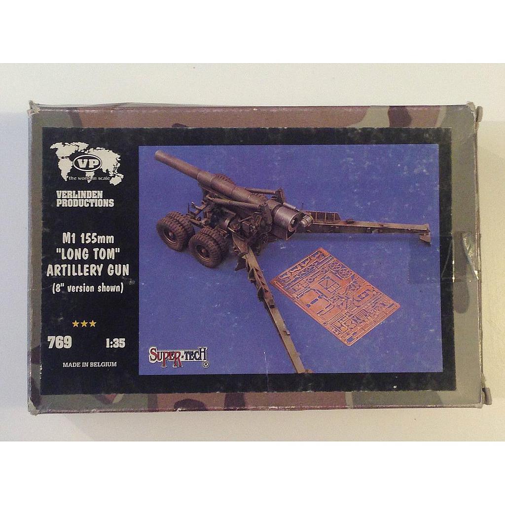 M1 155mm long tom artillery gun 1/35