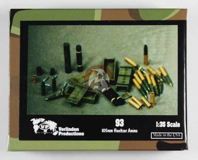 munizioni howitzer 105mm 1/35