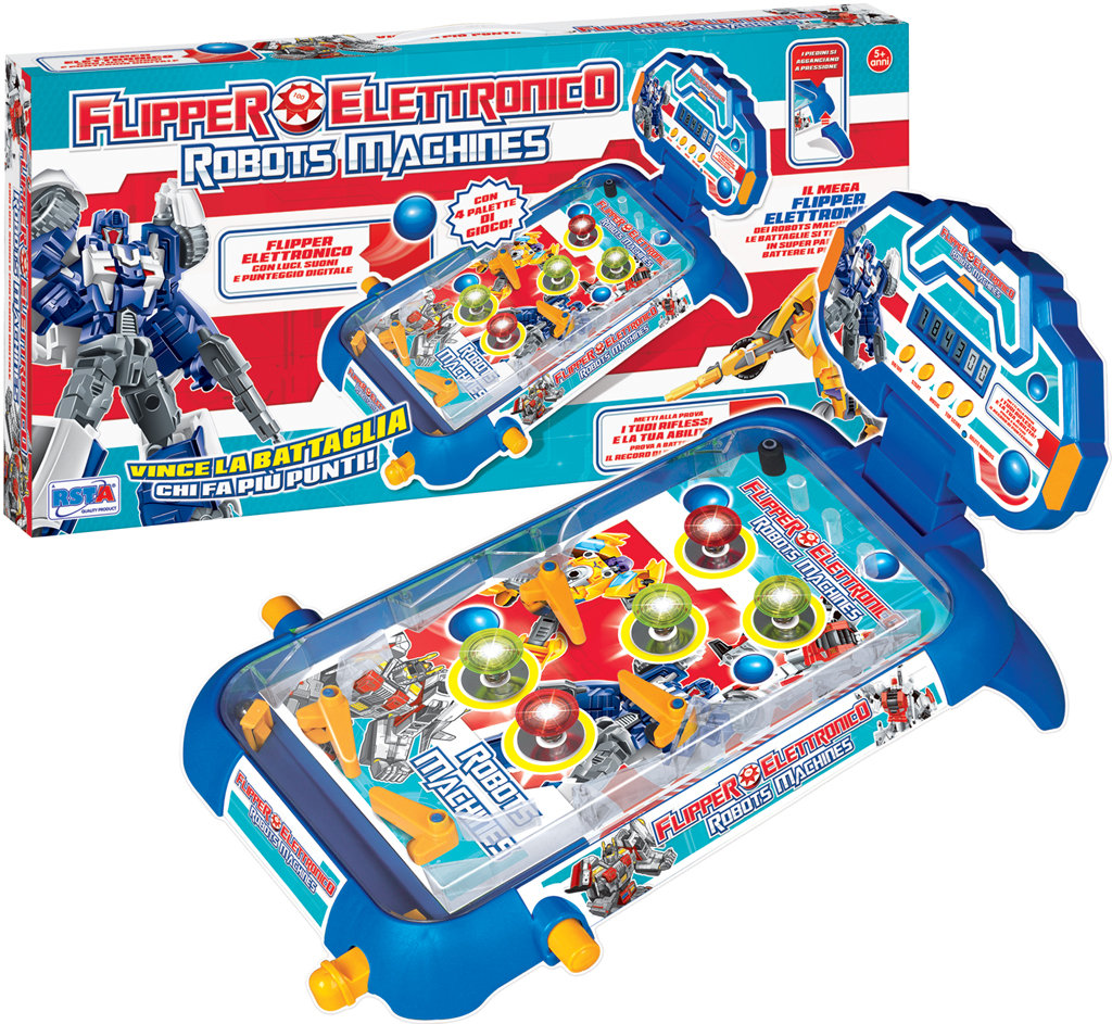 Flipper robot machines 