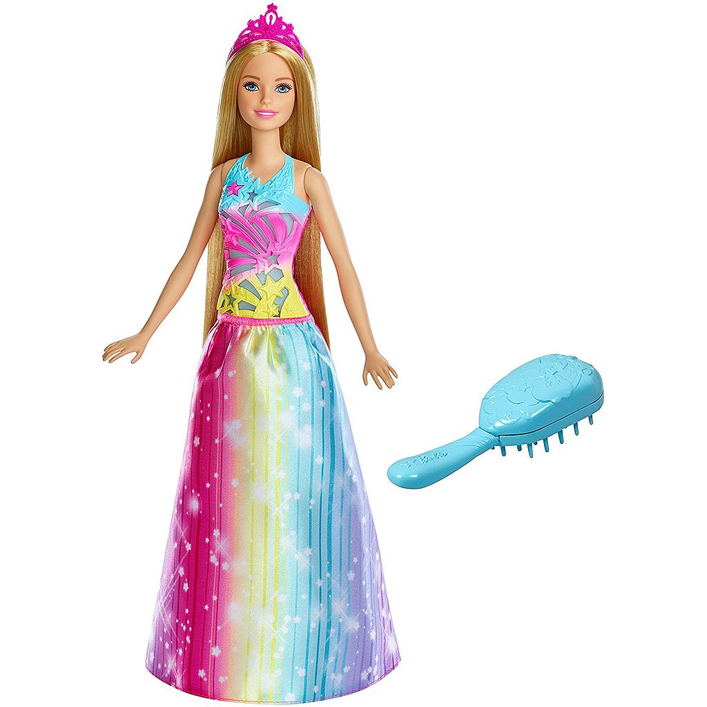 Barbie principessa pettina e brilla