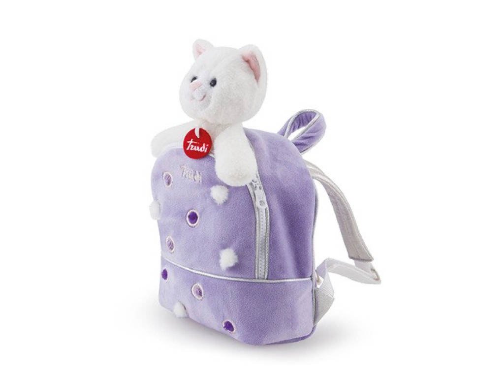 Gattino zainetto lilla
