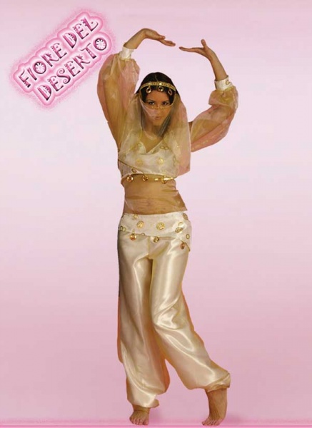 costume fiore del deserto tg M