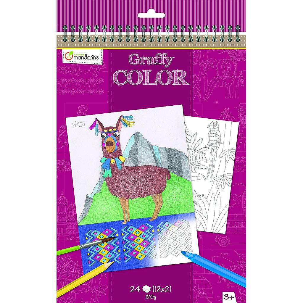 Blocco da colorare: Luoghi del mondo