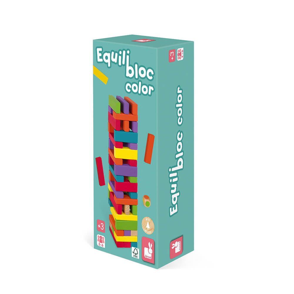 Equilibloc color in legno (jenga)