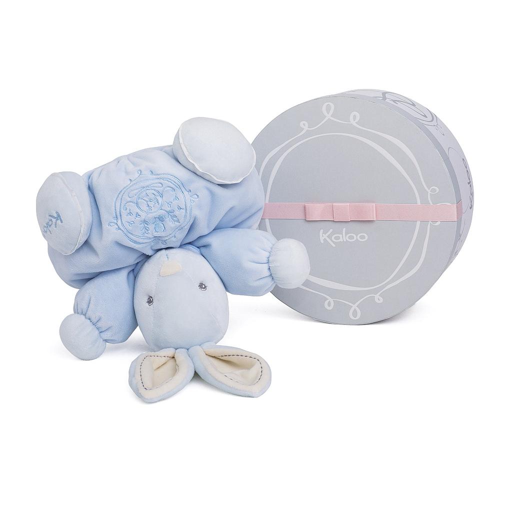 Peluche coniglietto blu 25 cm
