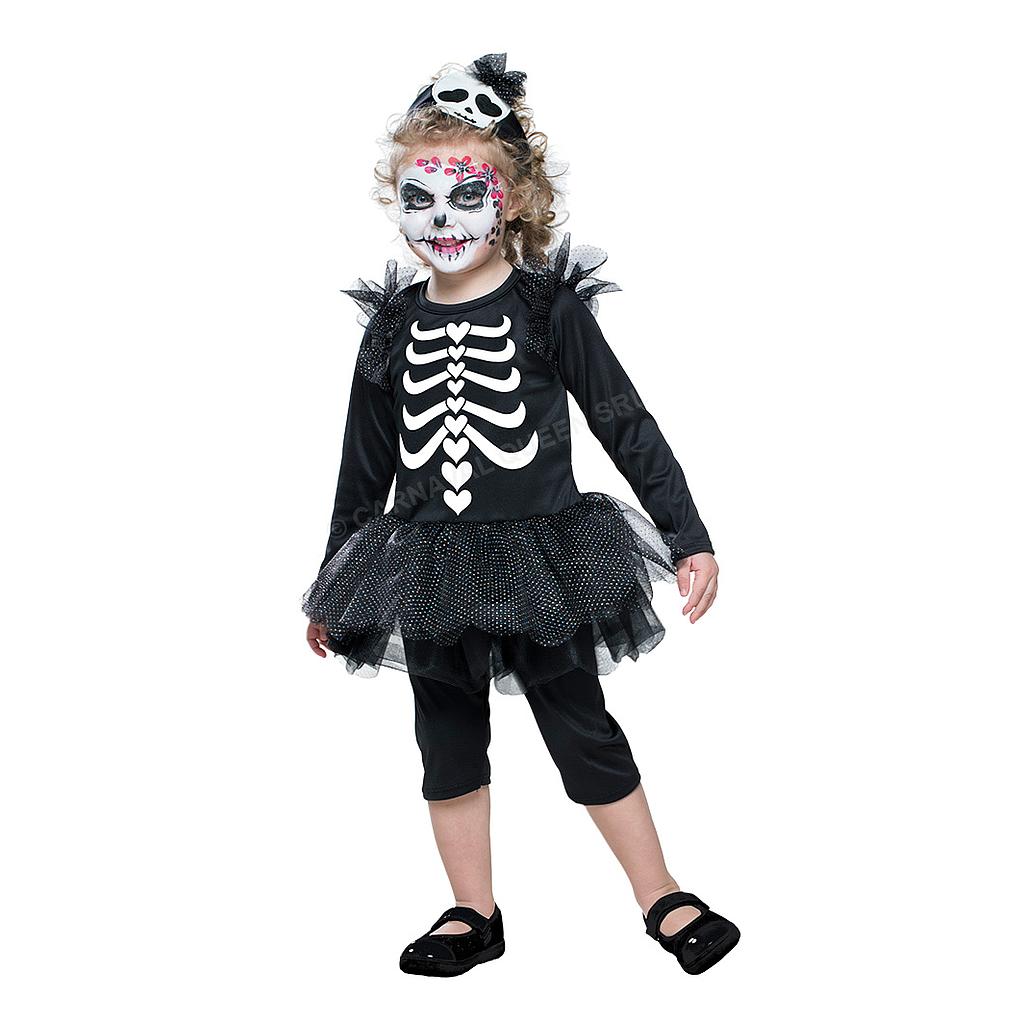 costume Scheletrina baby 2/3