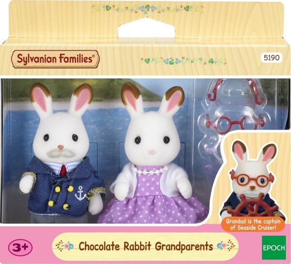 Chocolate Bunny Grandparents Else e Reinhard