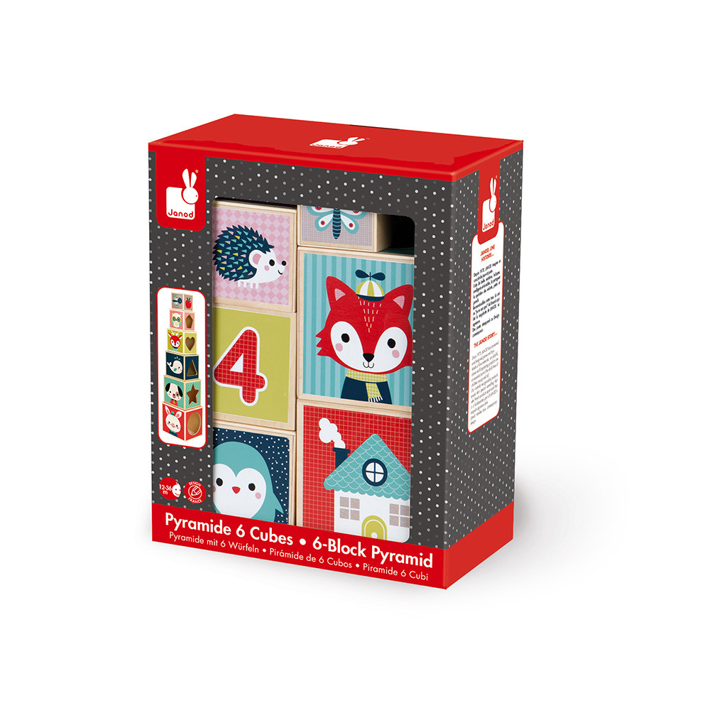 piramide 6 cubi baby foresta