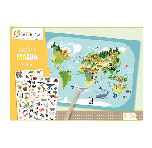 Creative Box Decalco Mania Planisfero