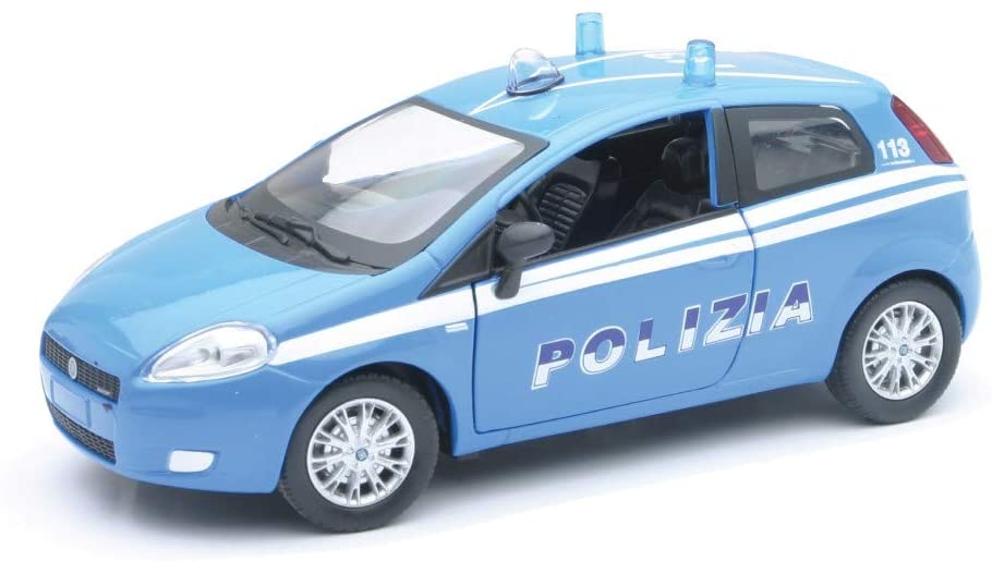 Fiat grande Punto polizia 1/24