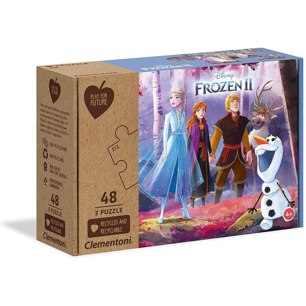 frozen 2 3 puzzle da 48 pz