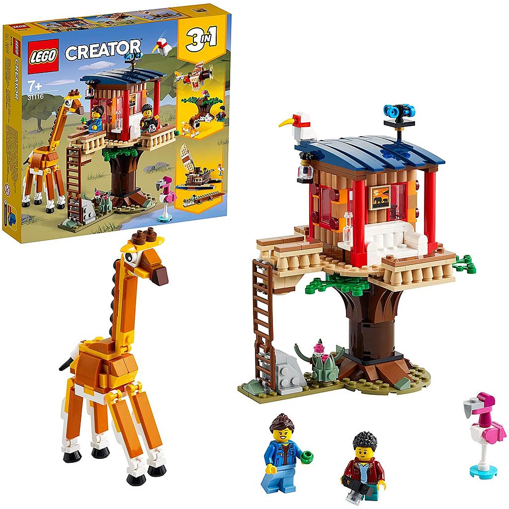 Casa sull'albero del safari
