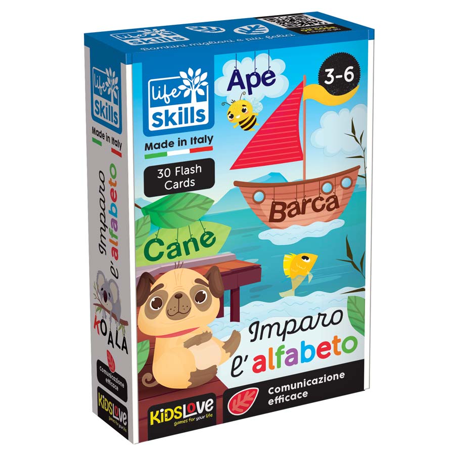 Life Skills cards: Imparlo l'alfabeto