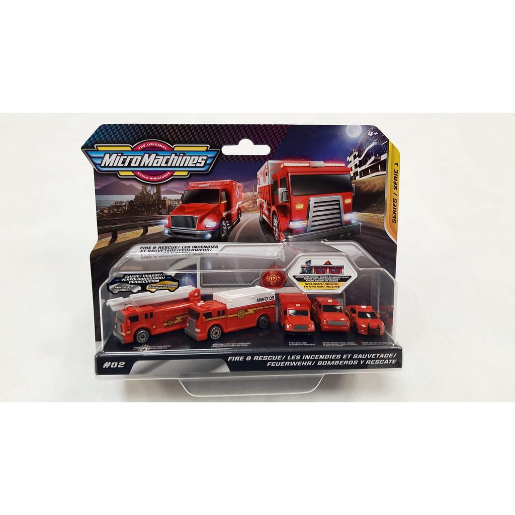 micromachines 2020 02 Vigili del fuoco  5 veicoli
