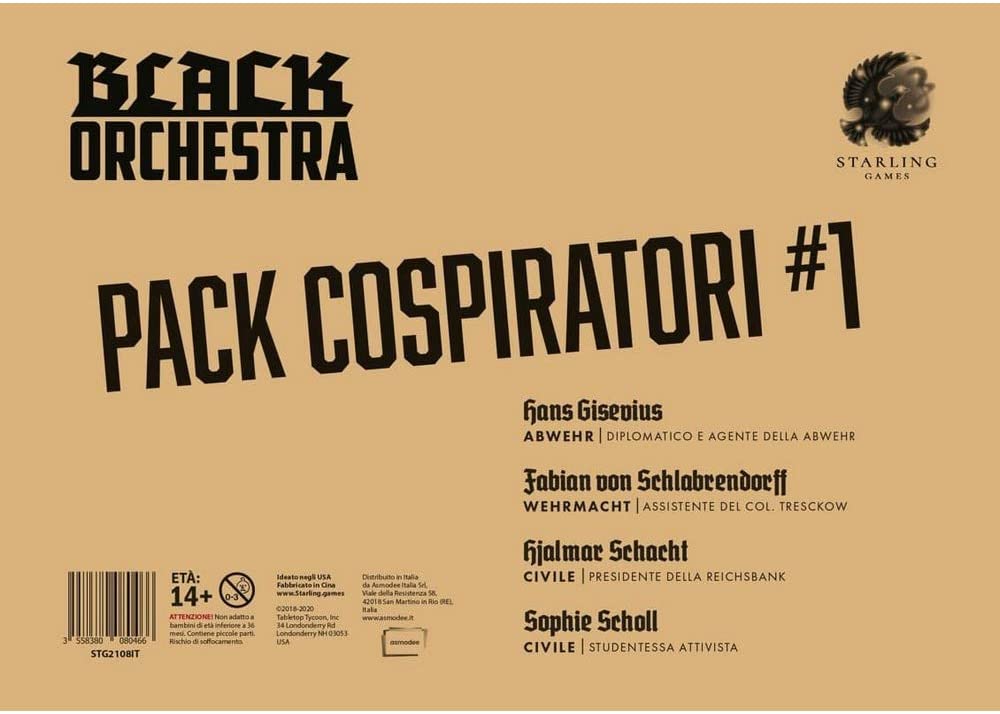 Black Orchestra Pack Cospiratori 1