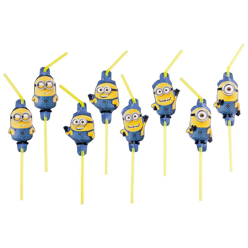 cannucce minions 8pz