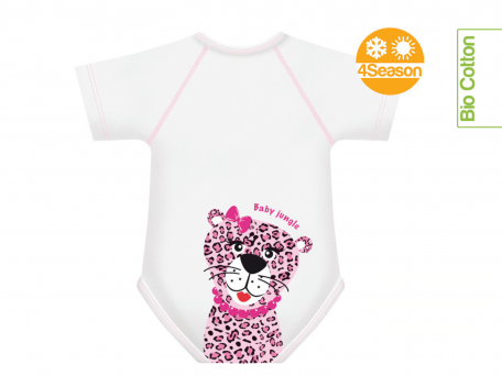 leopardo body  0-36m bio cotton 4season Jungle