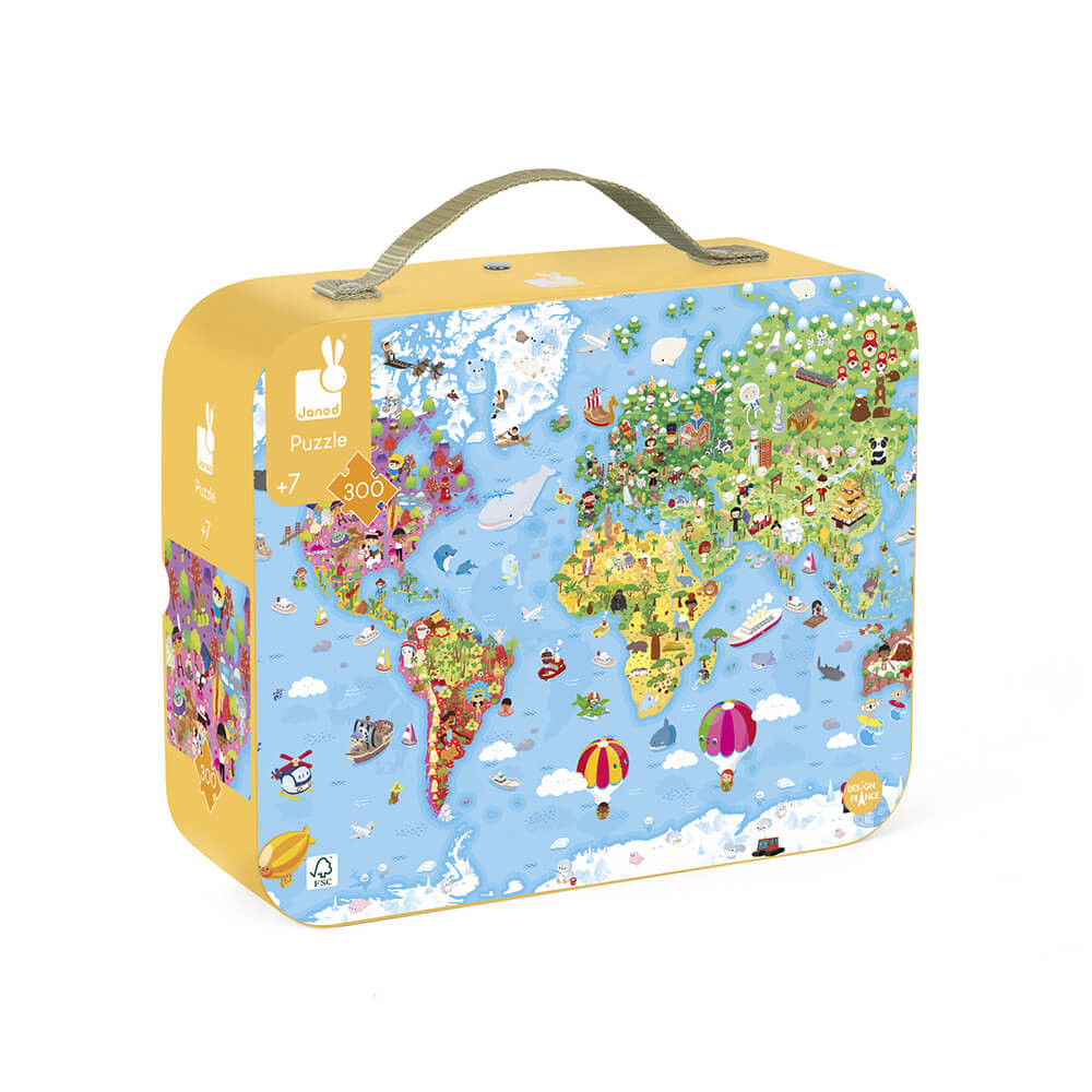 Puzzle gigante del mondo 300 pz