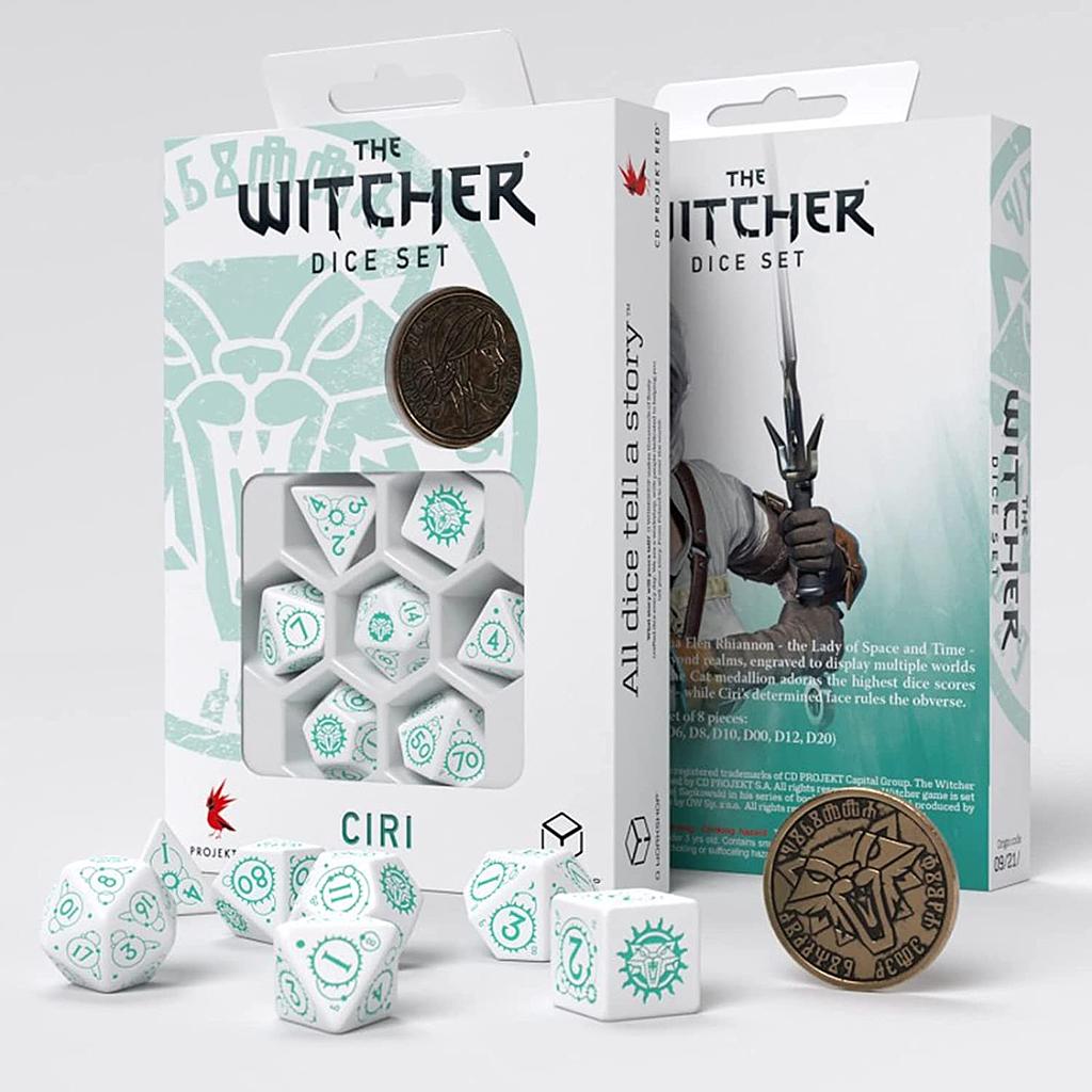 Set 7 dadi The witcher Ciri