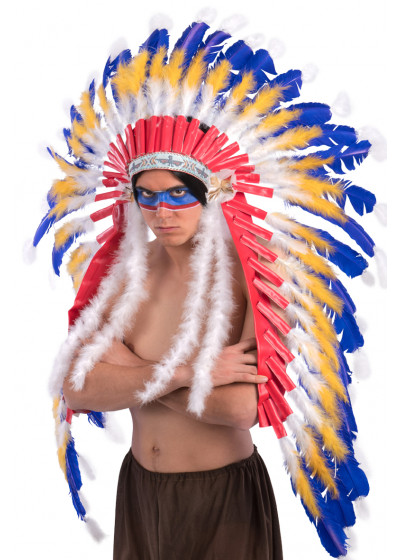 diadema capo indiano lusso