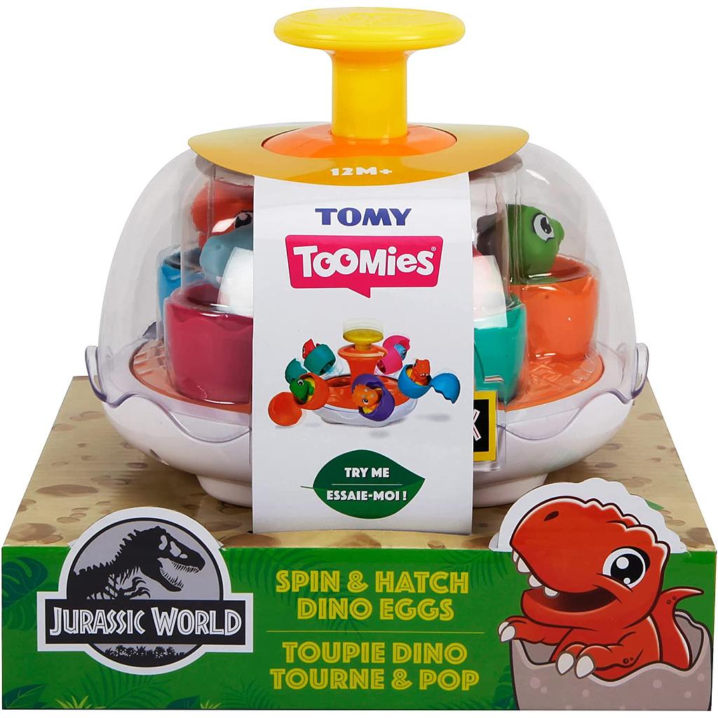 Toomies spin and hatch eggs jurassicworld