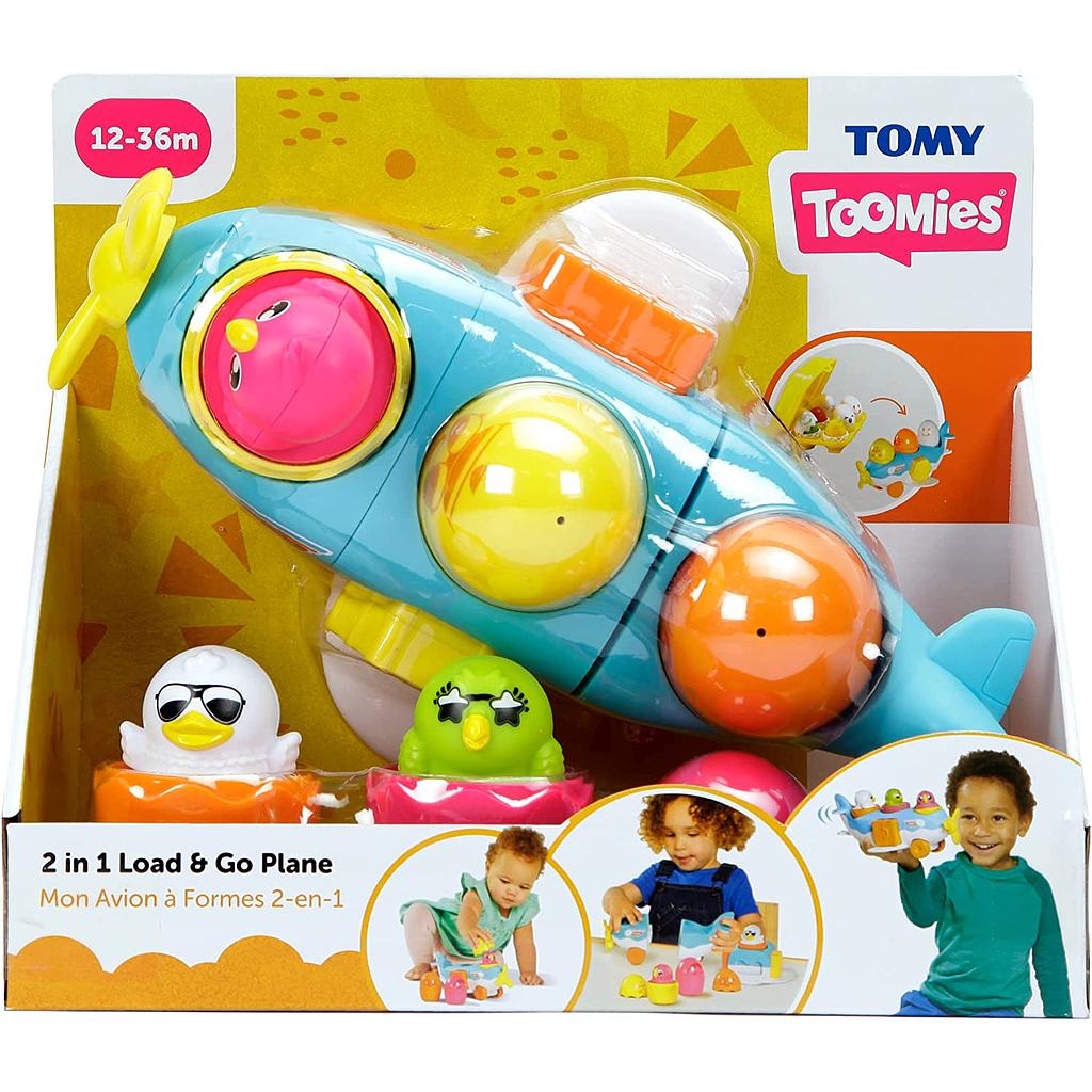 Toomies 2In1 Load and Go Plane