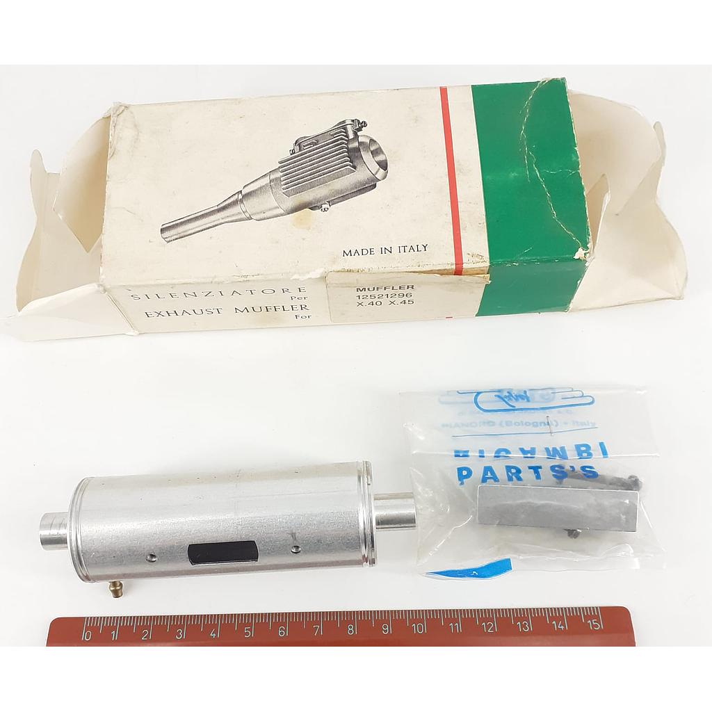 Silenziatore per motore X.40 X.45 Supertigre