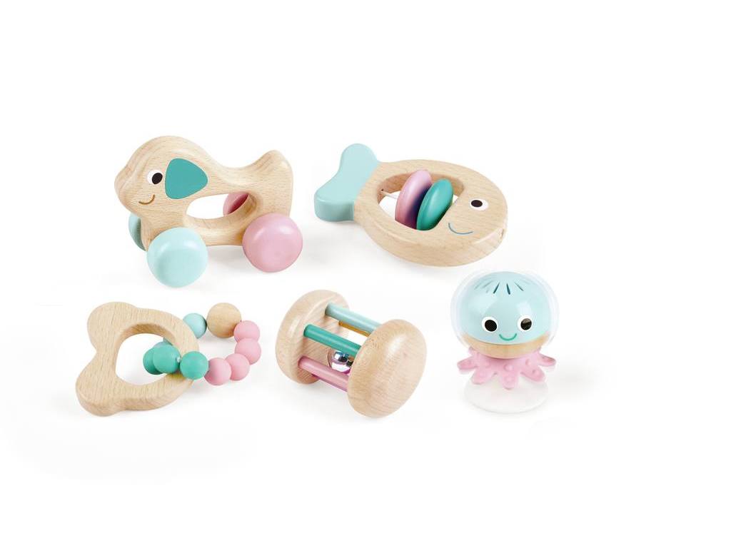 set Sensoriale sonagli vari step 5pz