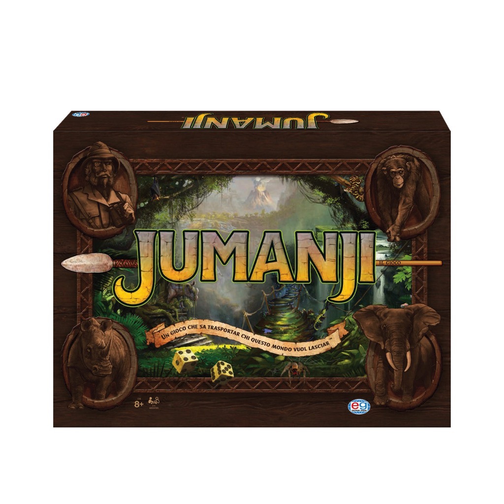 Jumanji Refresh scatola in legno