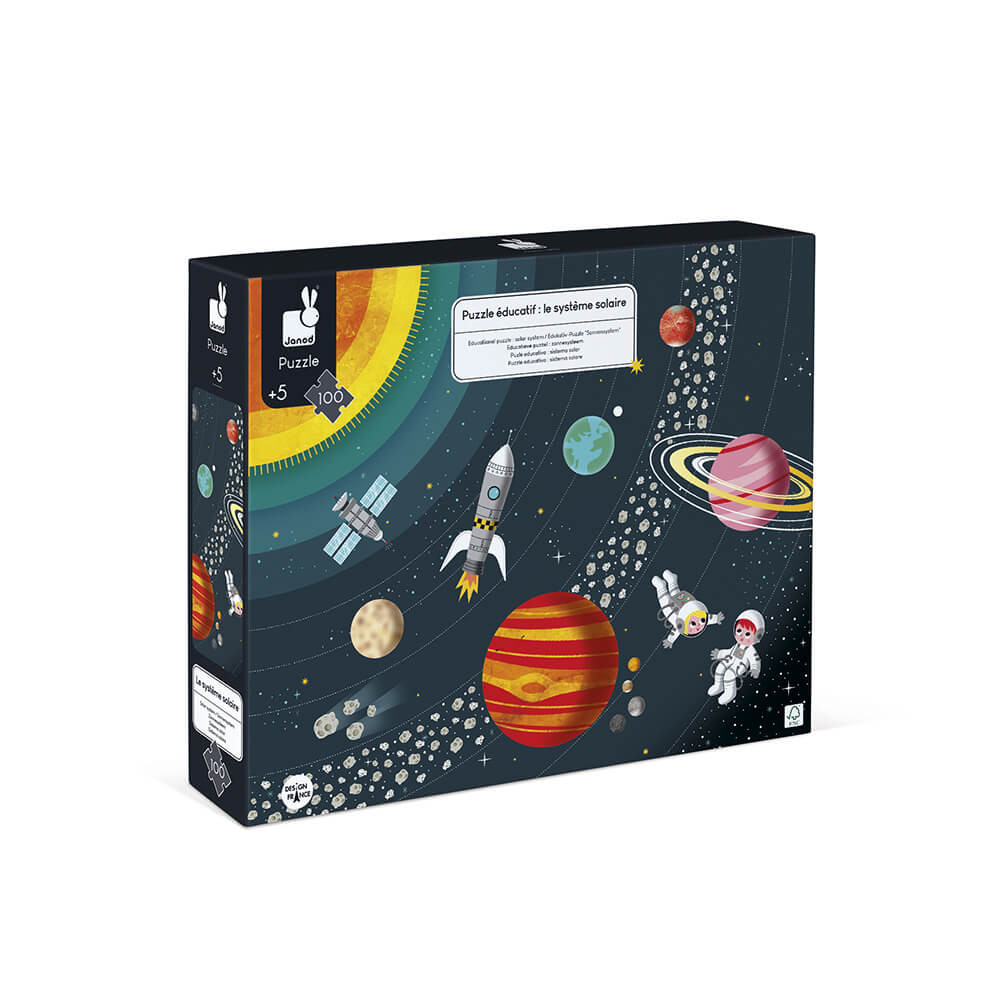 sistema solare puzzle educativo 100pz