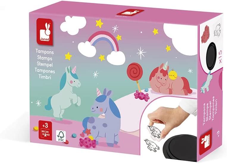 Stampini unicorno 15 pezzi