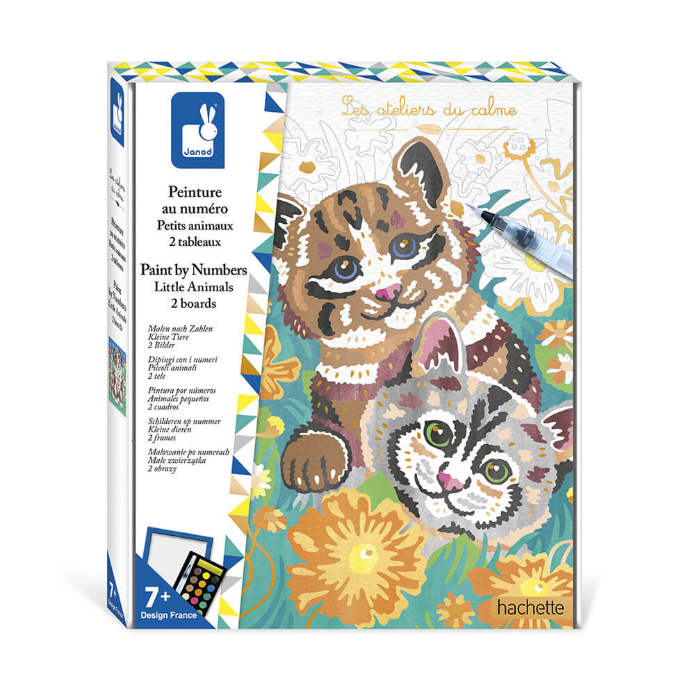 Dipingi con i numeri Piccoli animali