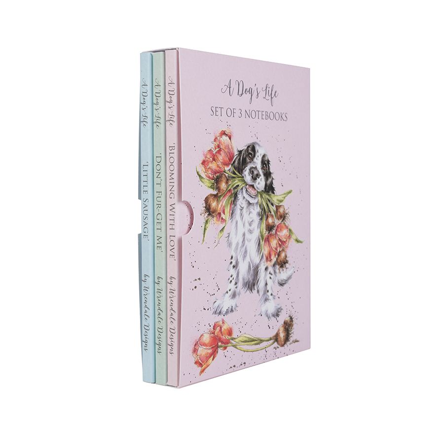Set 3 Notebooks - A Dog's Life