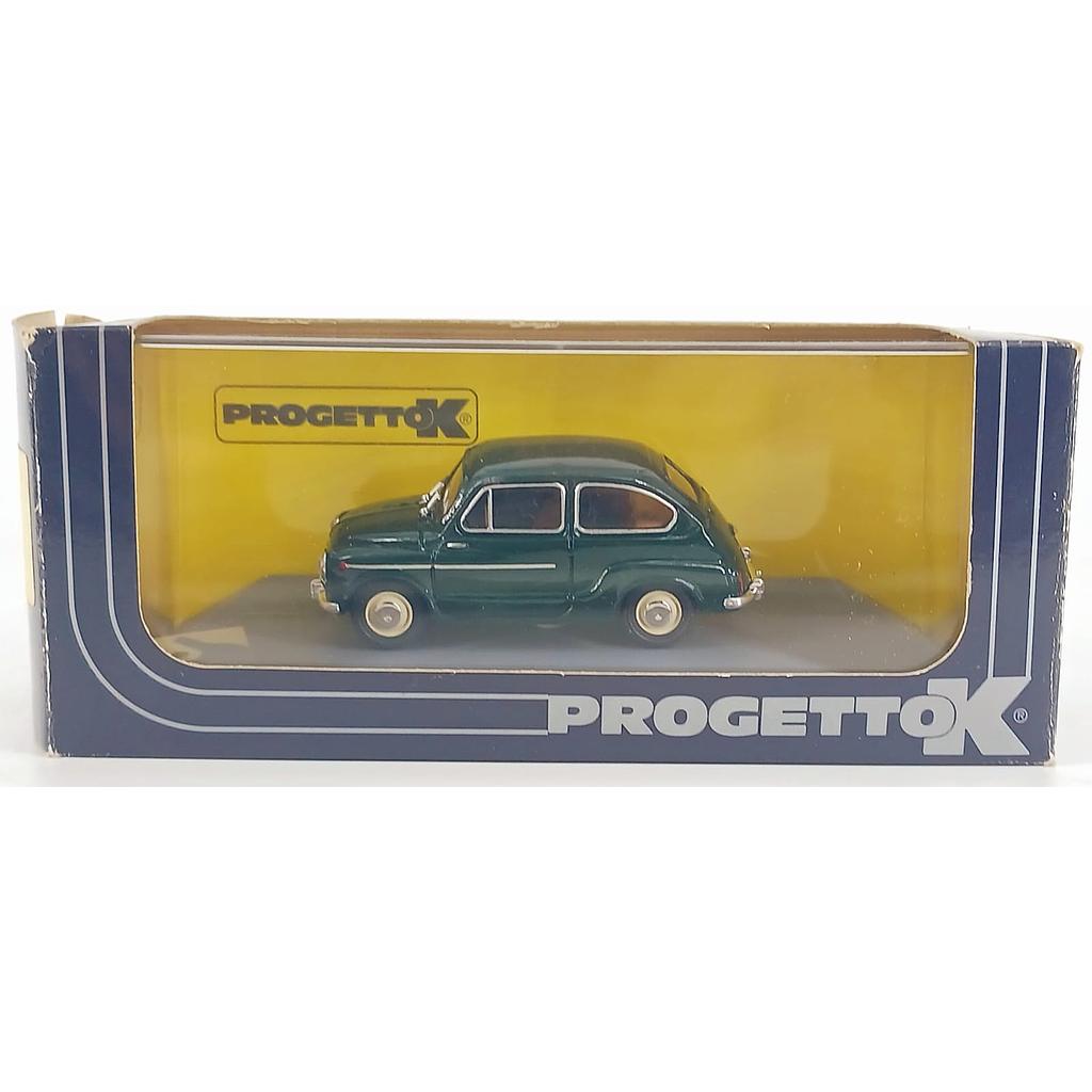 Fiat 600 D Berlina stradale Verde 1960 1:43