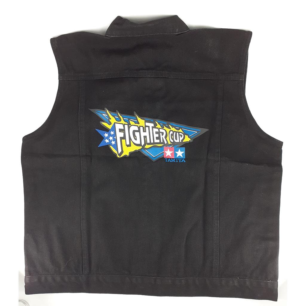 giacca Jeans nera Fighter Cup Tamiya tg.48