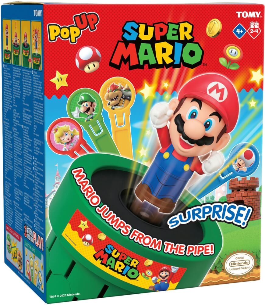 Super Mario pop up