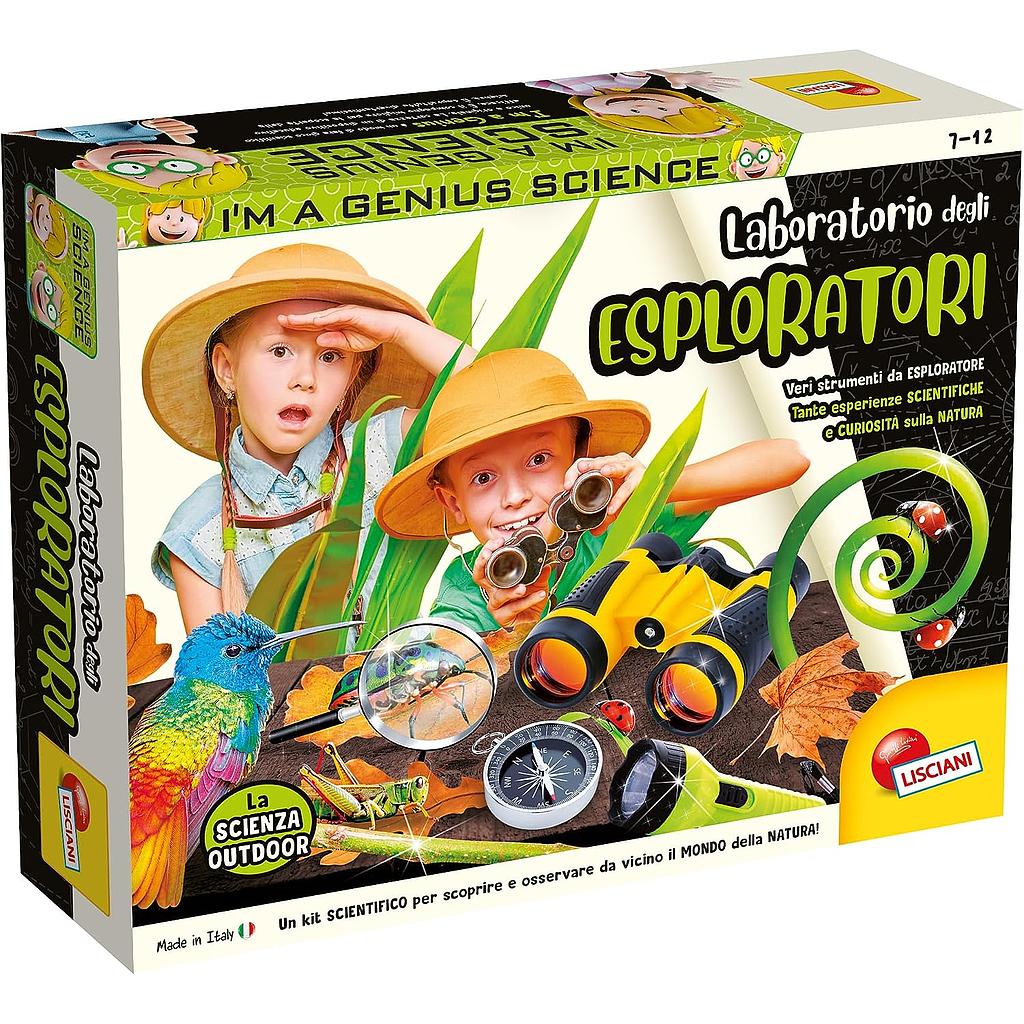 laboratorio degli esploratori i'm a Genius