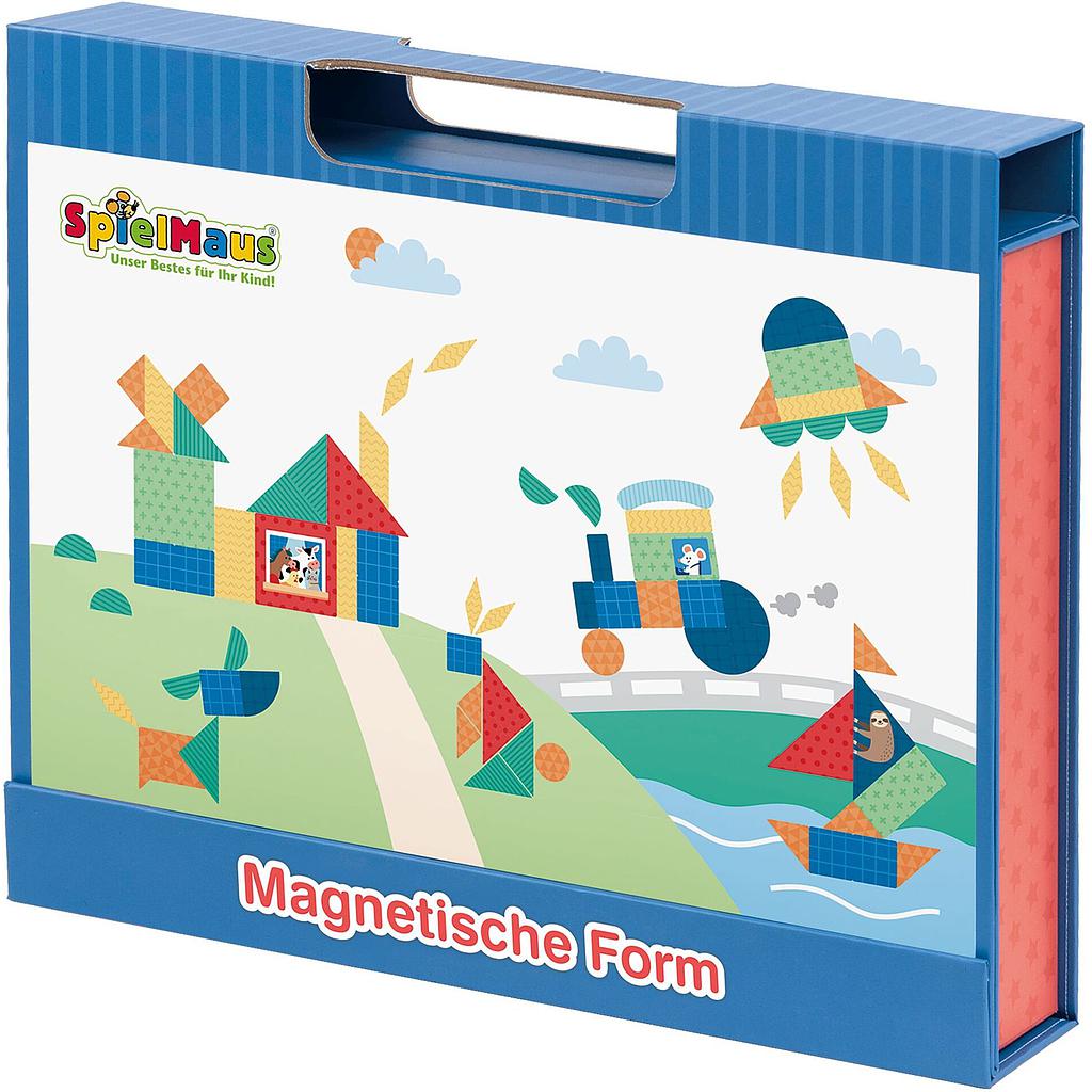 Scatola puzzle magnetica forme e colori